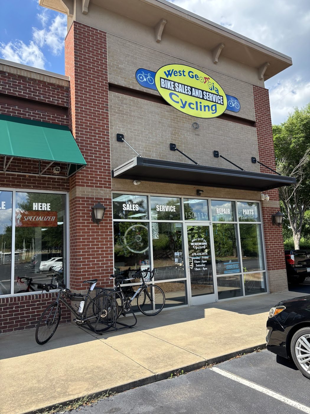 West Georgia Cycling storefront in Carrollton